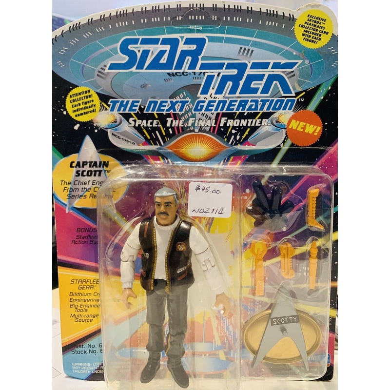 Star Trek The Next Generation Captain Scott Year 1993 Figurine