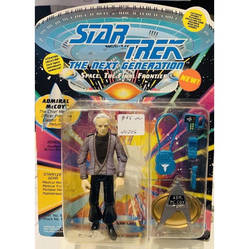 Star Trek The Next Generation Figurine Admiral McCoy Year 1993
