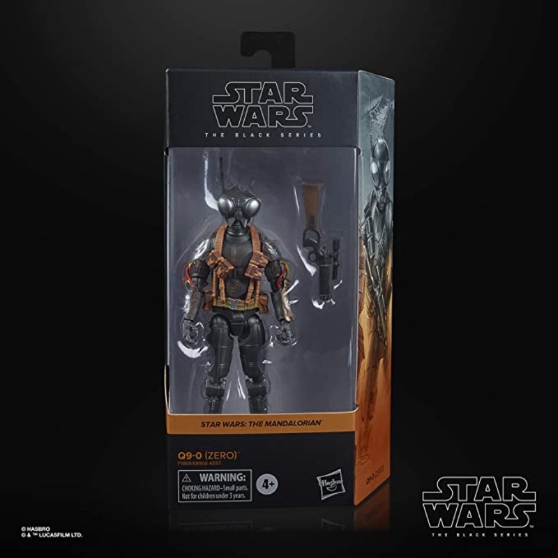 STAR WARS – The Black Series – The Mandalorian – 6 Inches Q9-0 (Zero) – Bug-Eyed Protocol Droid – Scale Collectible Action Figure