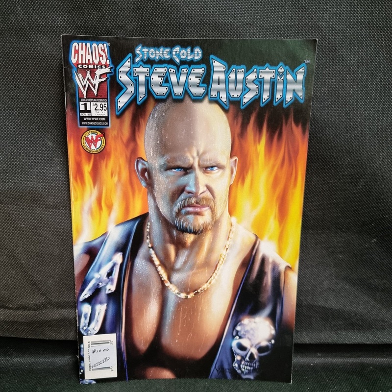 Stone Cold Steve Austin 1 Chaos! Comics WWE WWF Art Variant 1999