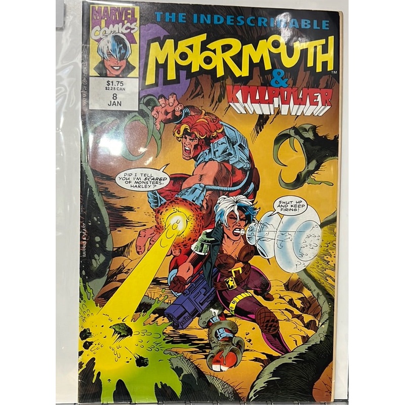 The Indescribable Motormouth & Killpower # 8