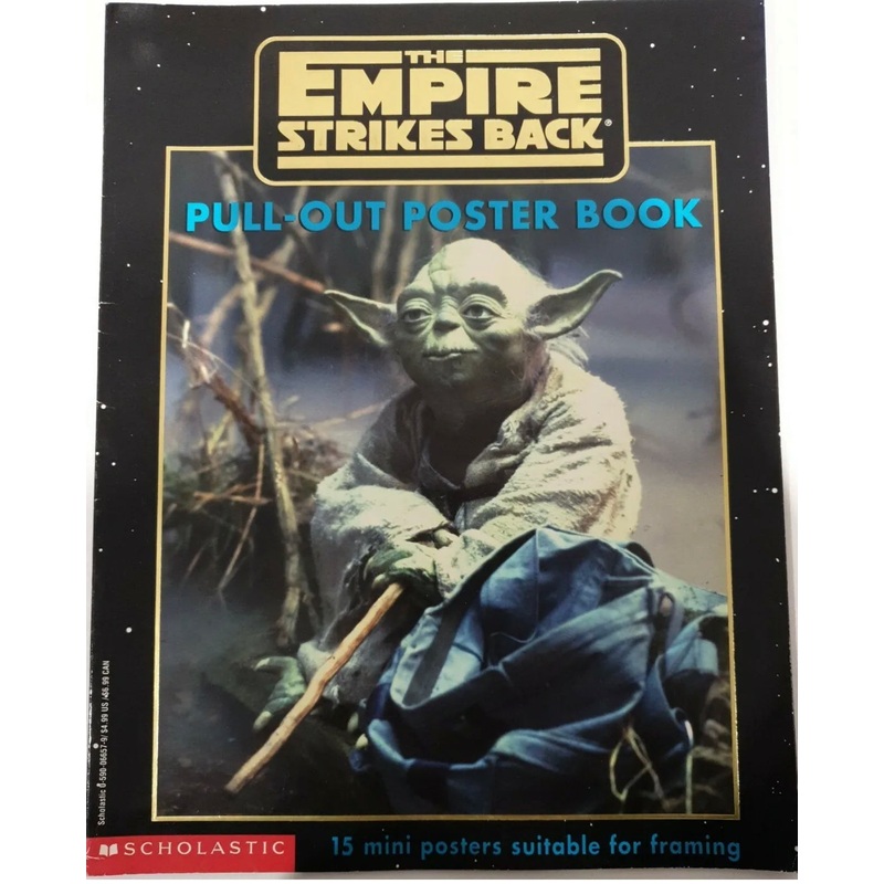 STAR WARS…THE EMPIRE STRIKES BACK PULL – OUT POSTER BOOK…SCHOLASTIC 1997