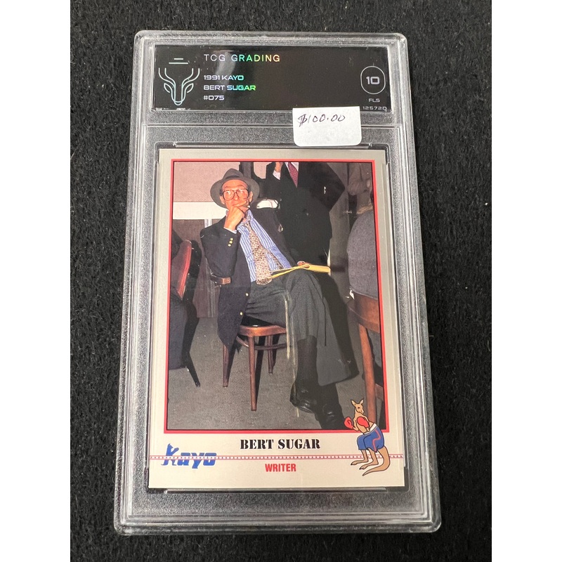 1991 Kayo Bert Sugar #75 – TCG GRADING 10.