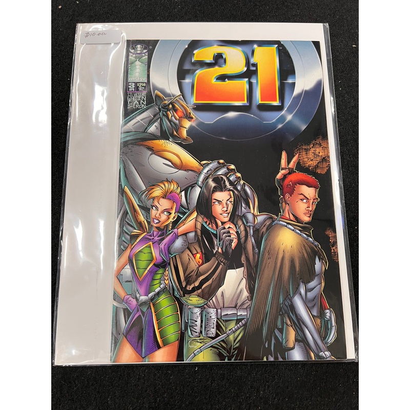 21 #3 Image Comics April 1996 First Printing FN Condition