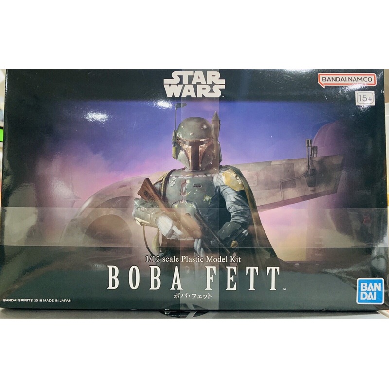 Star Wars 1:12 scale Boba Fett Plastic Model Kit