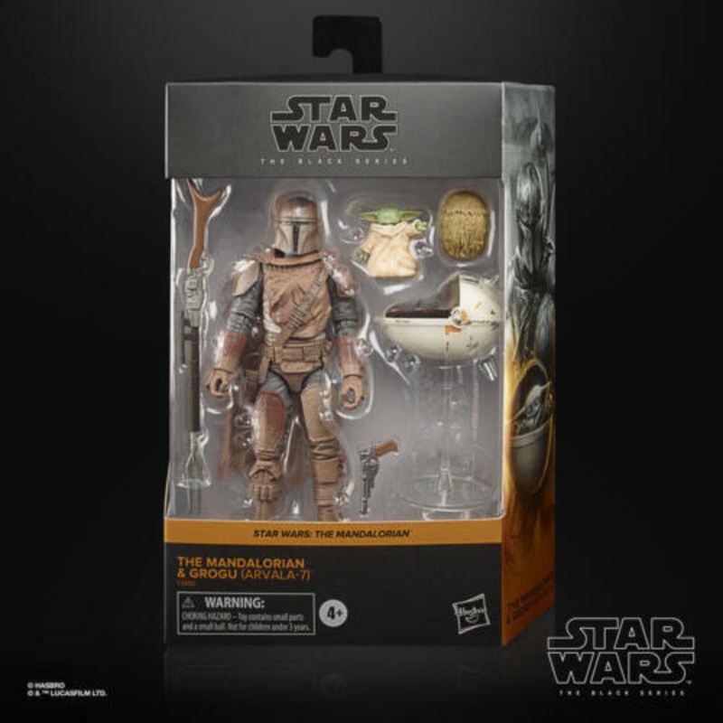 Star Wars The Black Series The Mandalorian & Grogu 6” Action Figure