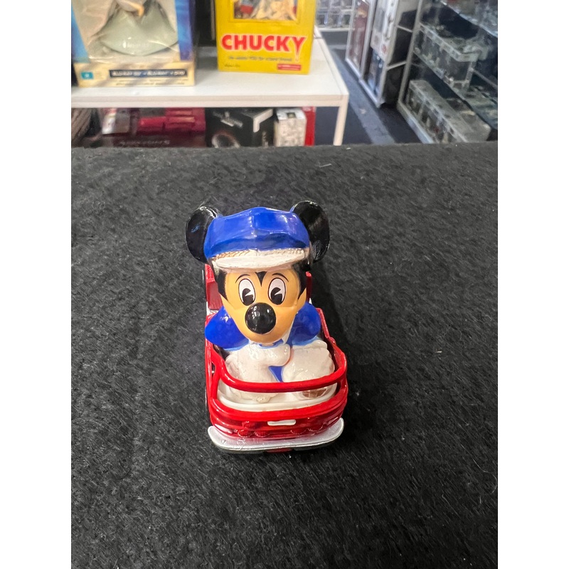 Vintage Mickey Mouse Fire Truck #1, Walt Disney Productions Matchbox