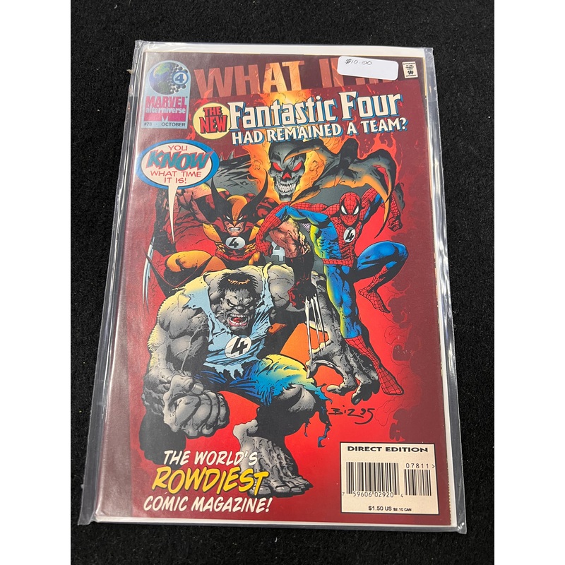 What If…? The New Fantastic Four Had Remained a Team #78 Marvel Comic