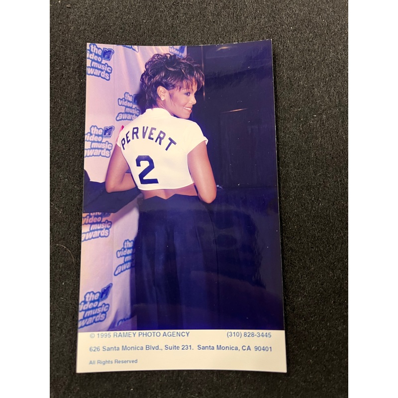 1995 Ramey Photo Agency Janet Jackson 35mm Picture
