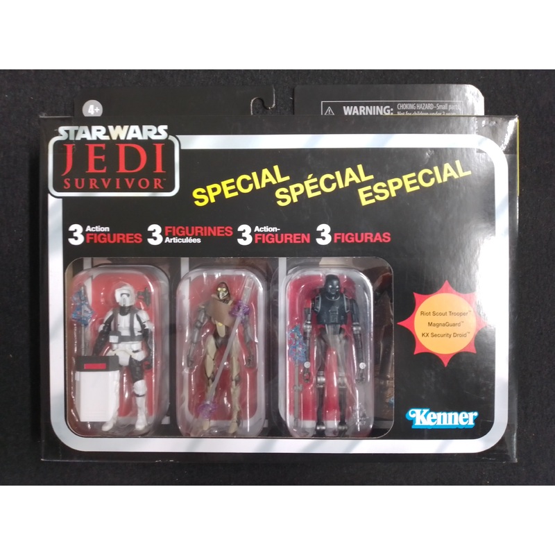 Star Wars Jedi Survivor Vintage Collection 3 x Figurines – n05022