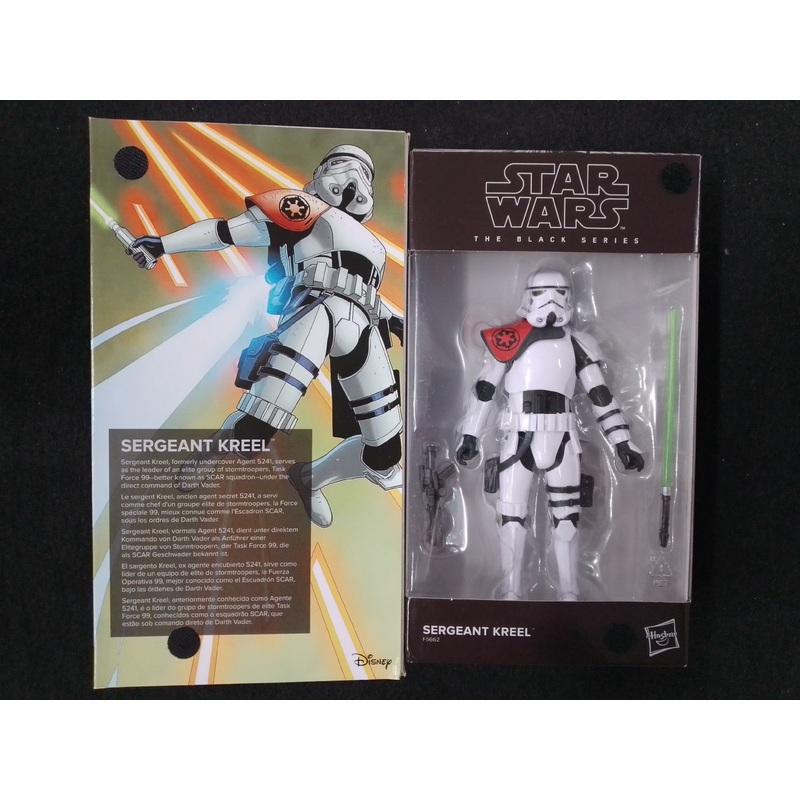 Star Wars The Black Series Sergeant Kreel Figurine – n05018