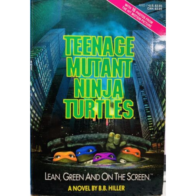 Teenage Mutant Ninja Turtles , Lean,Green and on the screen book