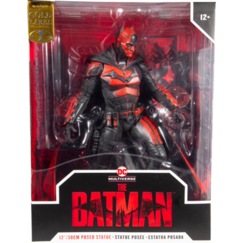 The Batman (2022) by Jim Lee DC Multiverse Gold Label 12 Posed PVC Statue