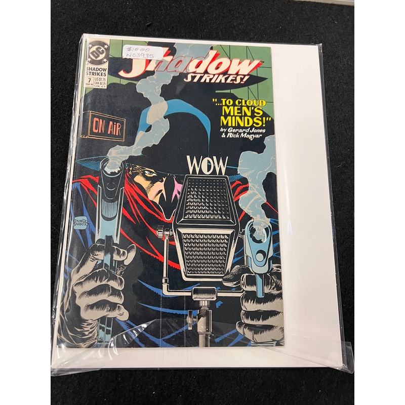 The Shadow Strikes #7 Comic 1990 – DC Comics