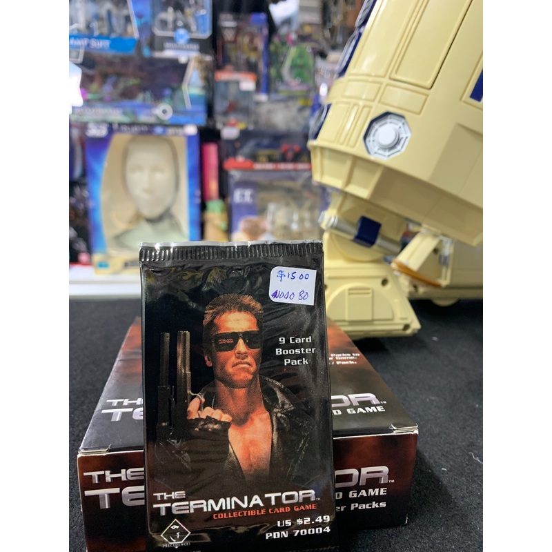 The Terminator collectible cards 9 cards sealed