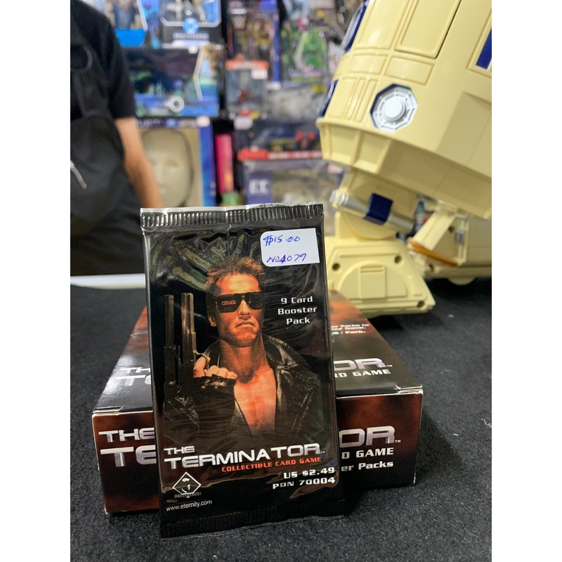 The terminator collectible cards 9 sealed