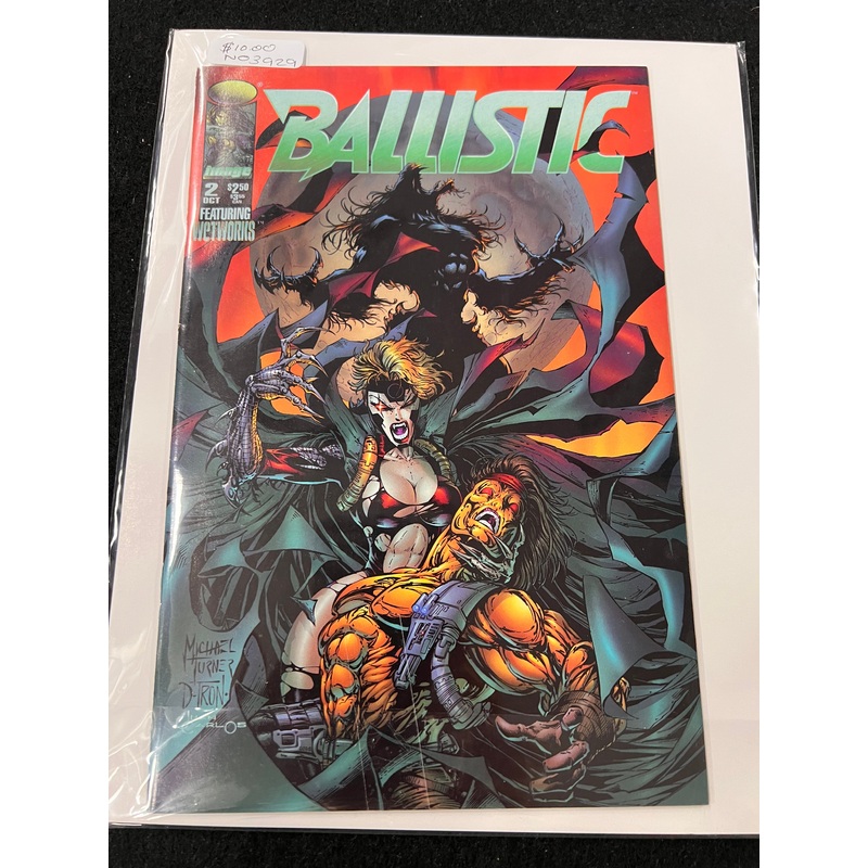 Vintage Image Comics Ballistic Comic Book Issue #2 (1995)