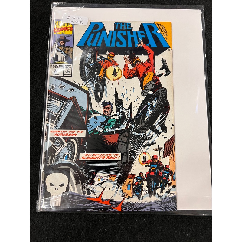 Vintage Marvel Comics The Punisher #43 1990 Vintage Comic
