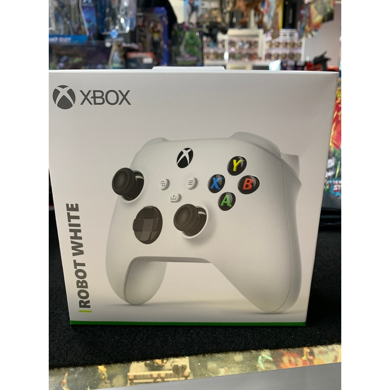 Xbox robot white wireless controller