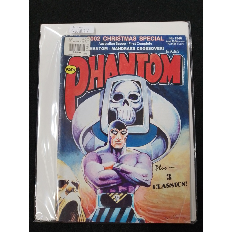 The Phantom 2002 Christmas Special No 1340 Comic Book – N05119
