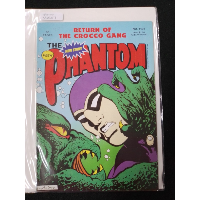 The Phantom Return Of The Croco Gang Comic Book – N05117