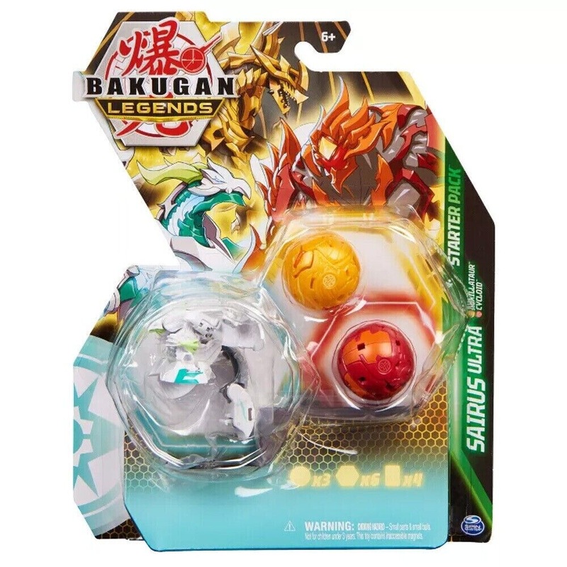 Bakugan Legends Starter Pack Sairus Ultra Auxillataur Cycloid – N05449