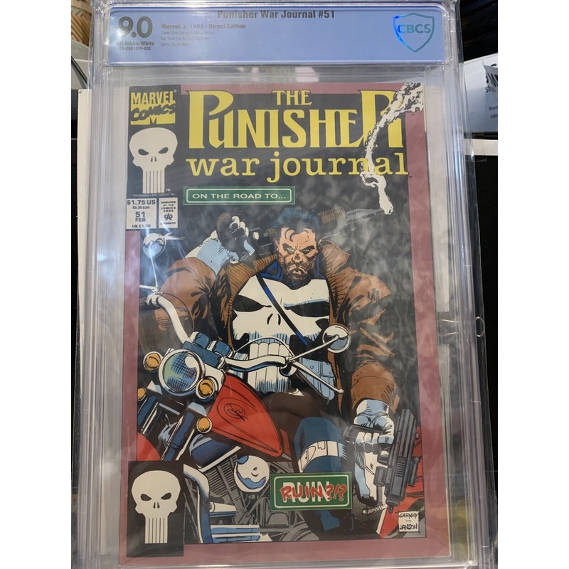 The Punisher war journal on the road graded 9 comic CBCS N05388