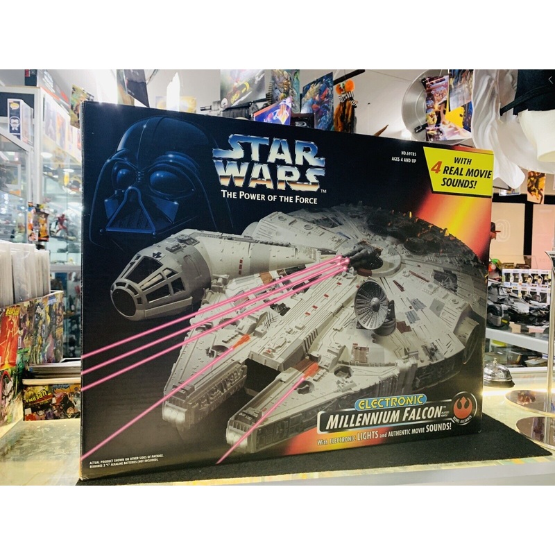 Star Wars Millennium Falcon 1995 with sticker kit new no figurines N05720
