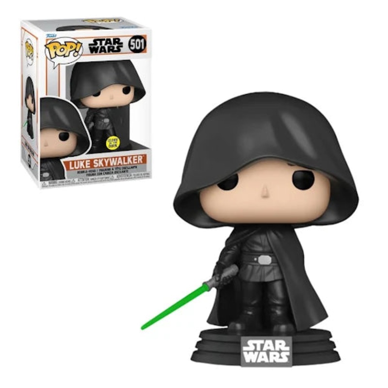 Star Wars – The Mandalorian – Hooded Luke Glow Pop! Vinyl Figure #501 – N05757