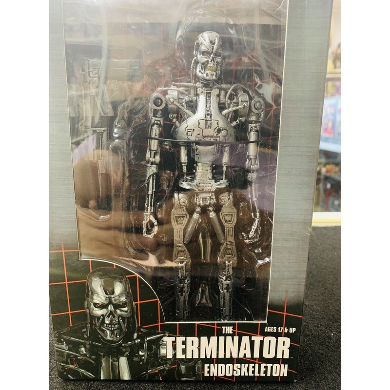 The Terminator Endoskeleton Damage Box Cyber Drive Systems N05584