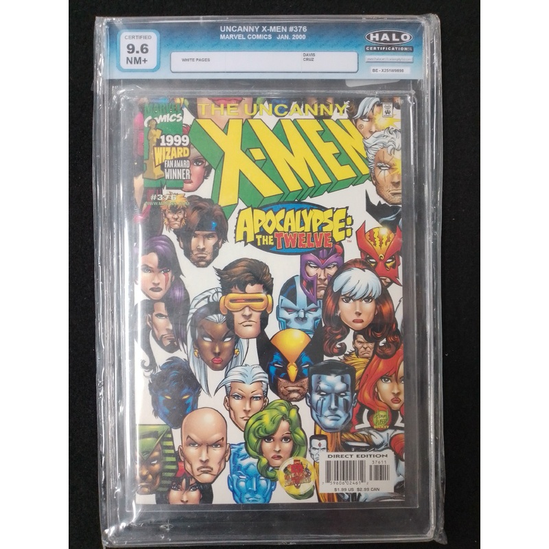 The Uncanny X-Men #376 Marvel Comics Jan 2000 Graded 9.6 Comic Book – N05708