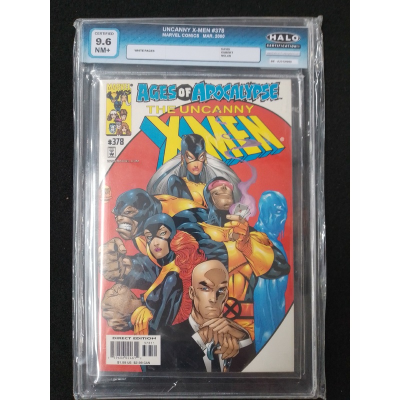 The Uncanny X-Men #378 Marvel Comics Mar 2000 Graded 9.6 Comic Book – N05707