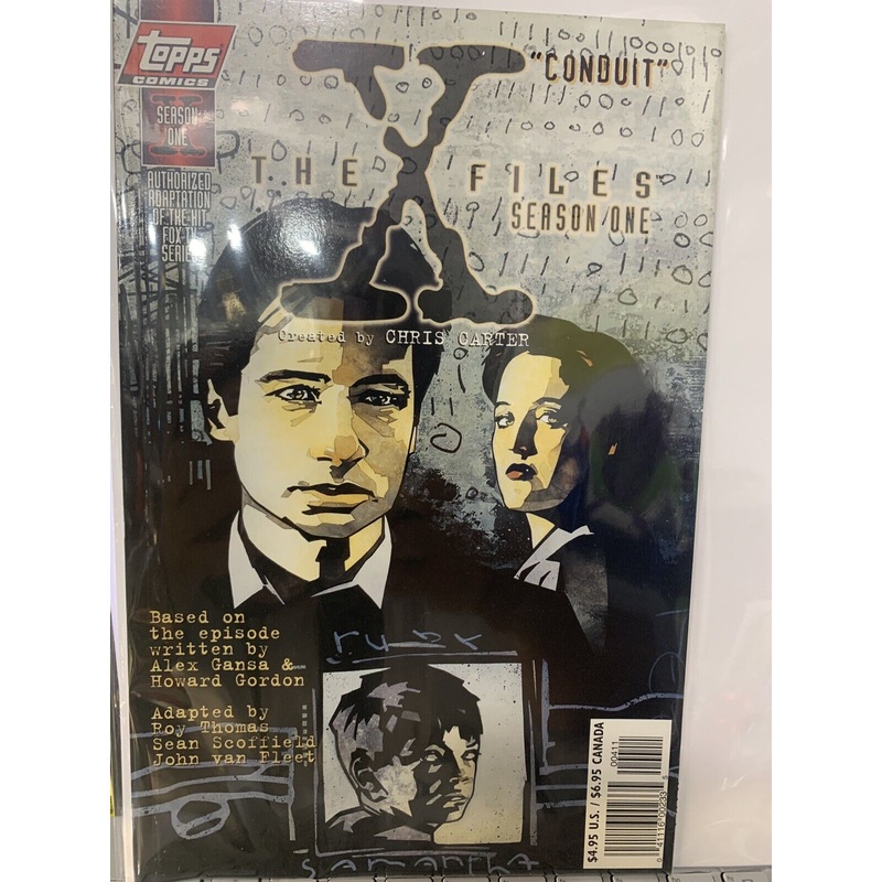 X-Files Topps comics season 1 conduit N05734