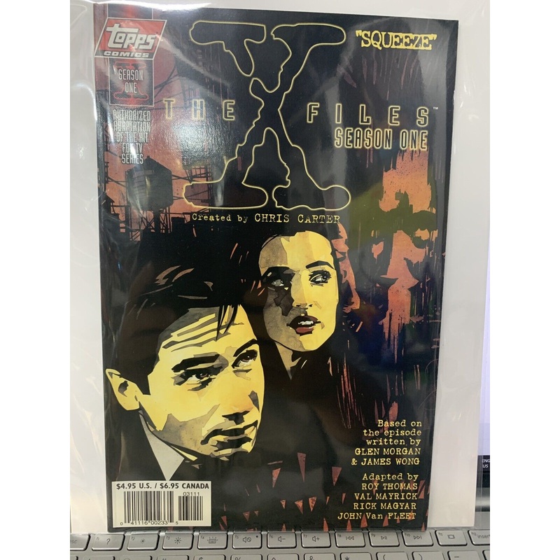 X-Files Topps comics season 1 Squeeze N05733