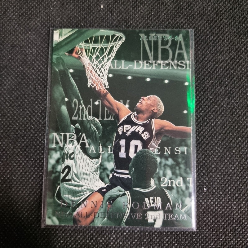 1994-95 Fleer NBA All-Defensive 2nd Team #9 Dennis Rodman