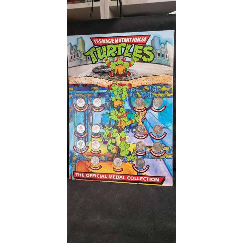 Teenage Mutant Ninja Turtles Vintage Coin Set