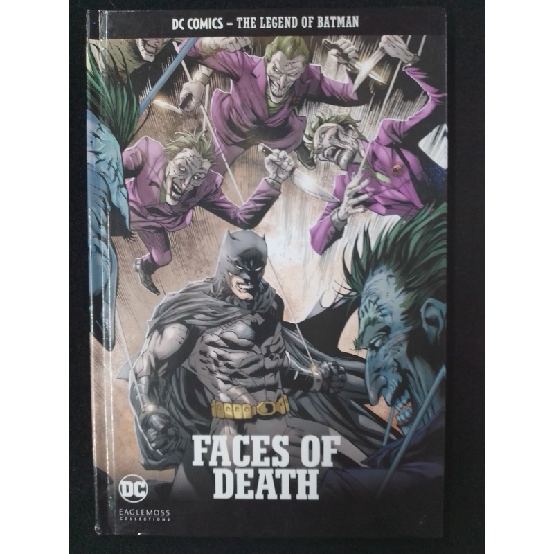 2018 DC Comics Eaglemoss Hardcover Batman ‘Faces Of Death’ Graphic Novel N06647