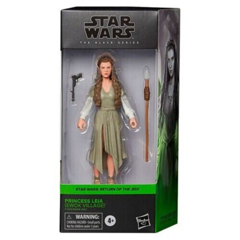 Star Wars The Black Series Princess Leia (Ewok Village) Figure – N06630