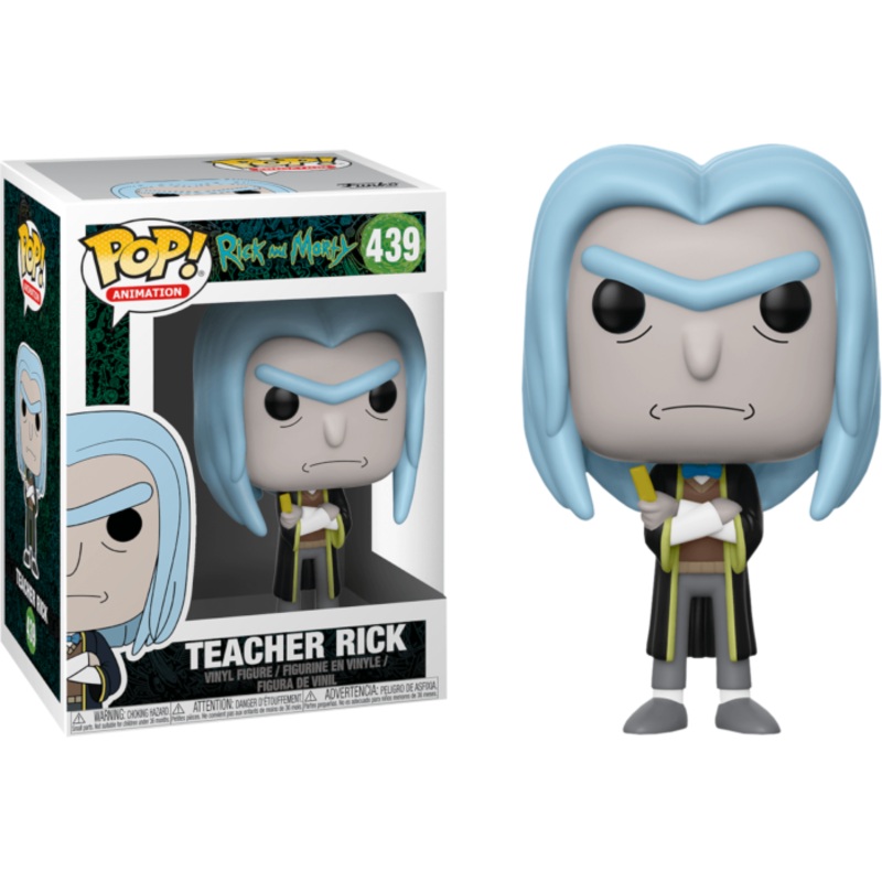 TEACHER RICK #439 | RICK AND MORTY | ANIMATION | FUNKO POP! – N06656