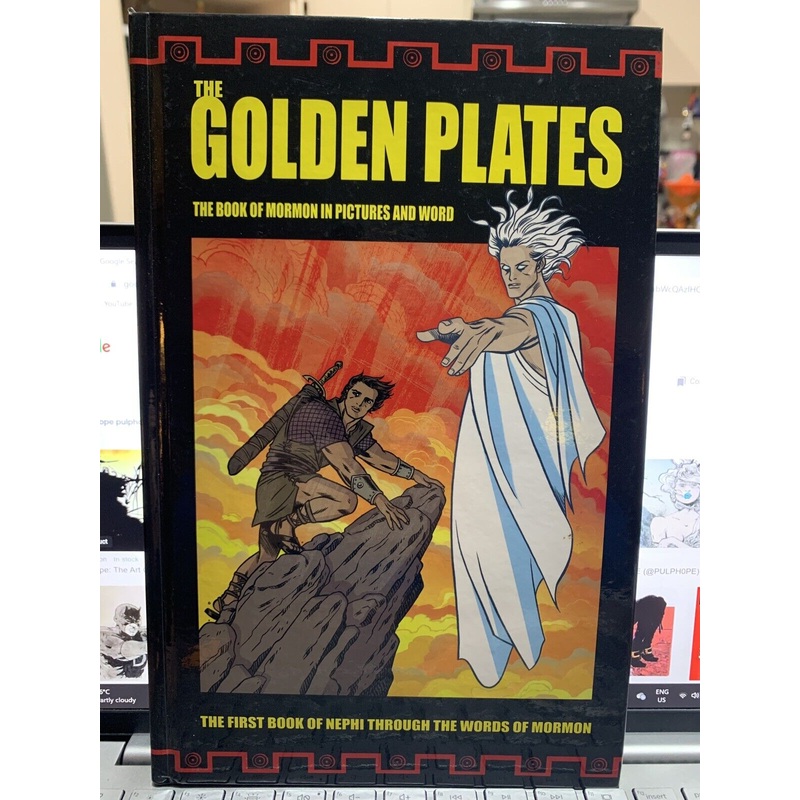 The Golden Plates The Books Of Mormon In Pictures And Word volume 1 POP N06738