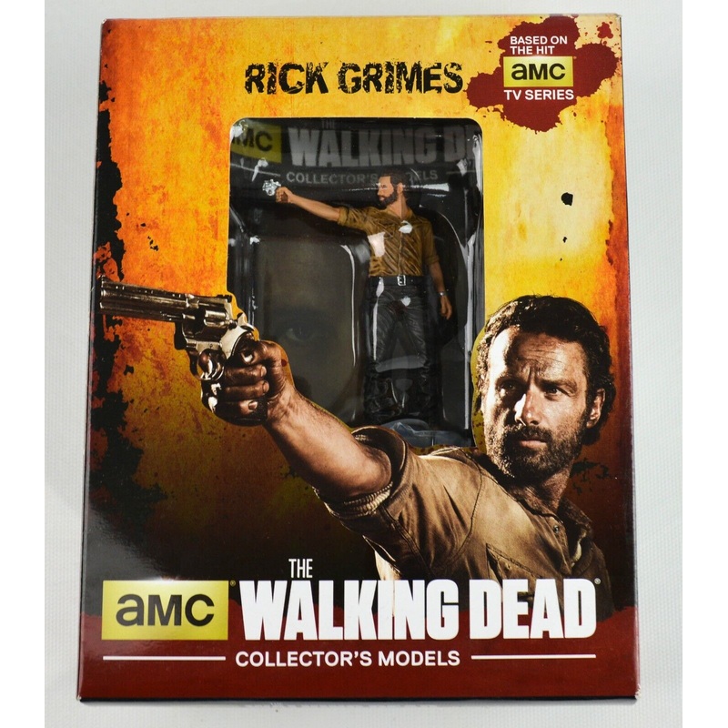 AMC The Walking Dead RICK GRIMES Collector Models Figure Eaglemoss – N06800