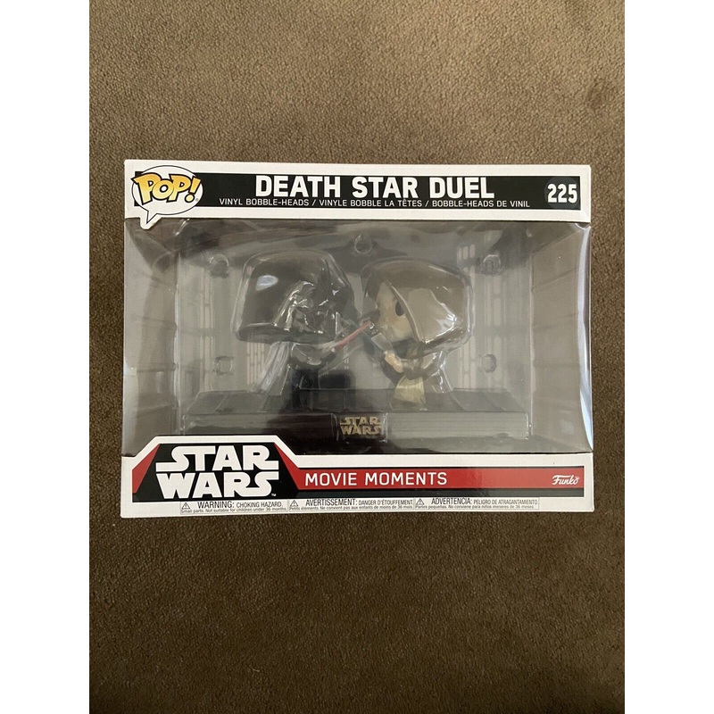 Star Wars Funko Pop! Vinyl #225 Death Star Duel (Movie Moments) RARE – N06873