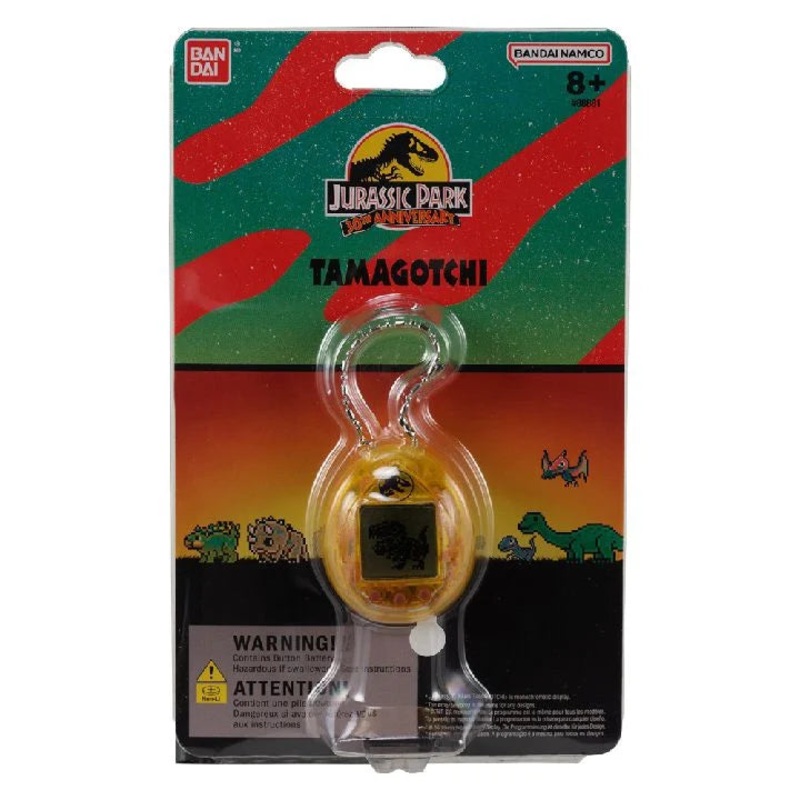 Tamagotchi Jurassic Park 30th Anniversary X Dinosaur – Amber – N06977