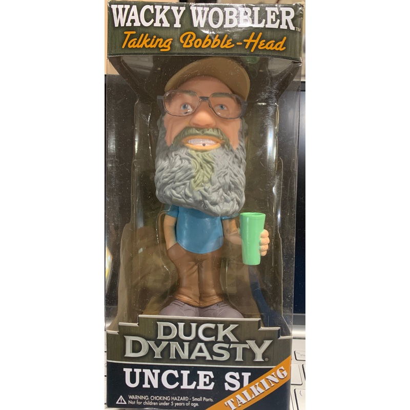 Wacky wobbler talking bobble head duck dynasty uncle SI