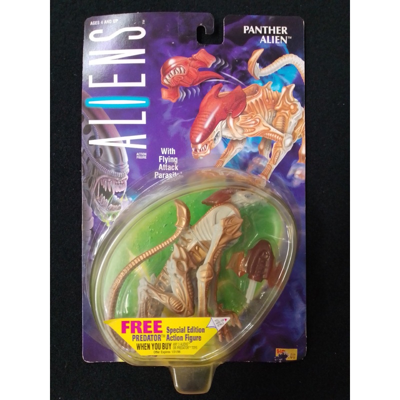 Aliens Panther Alien With Flying Parasite Action Figurine – Kenner 1992 – N07024