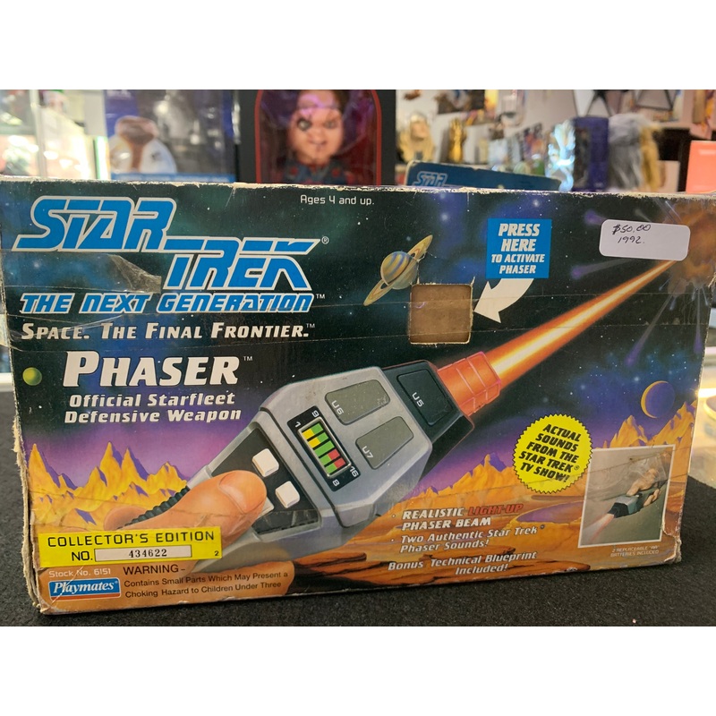 Star Trek 1992 the next generation phaser