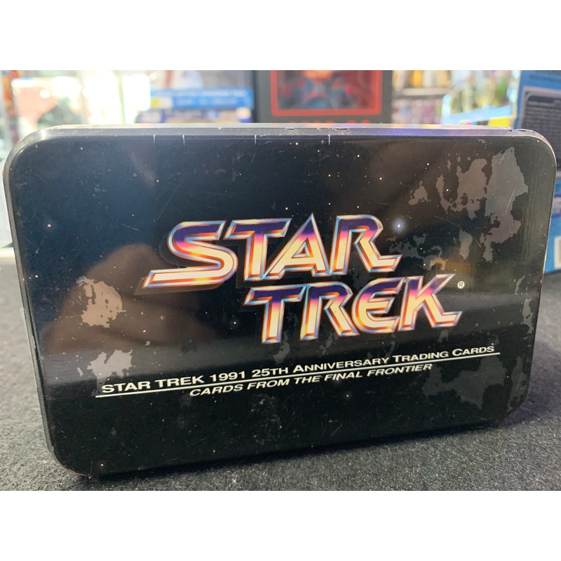Star Trek card Tin 1991