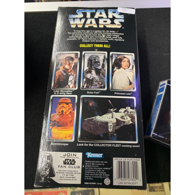 Star Wars collector series luke Skywalker 1996 Kenner