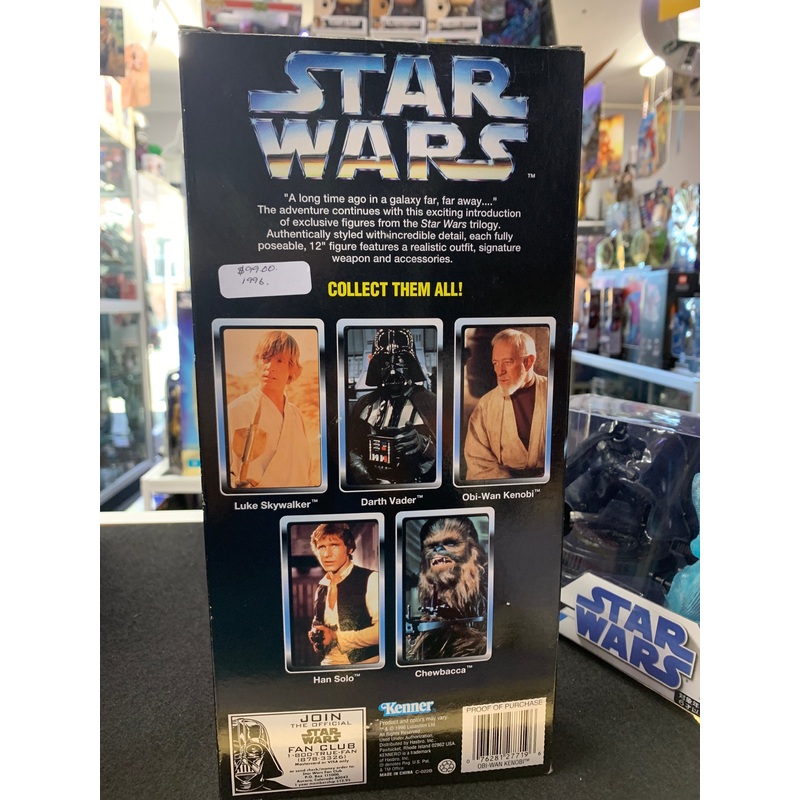 Star wars collector series Obi wan kenobi 1996 kenner