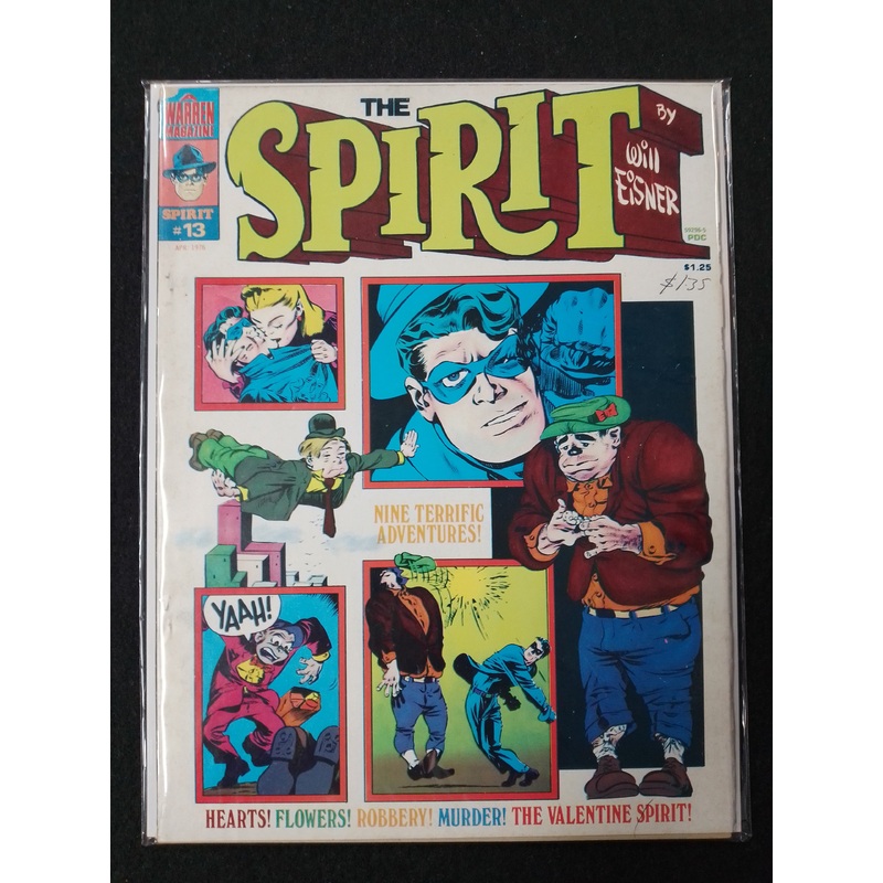 The Spirit #13 By Will Eisner Apr 1976 Comic Book – N07894